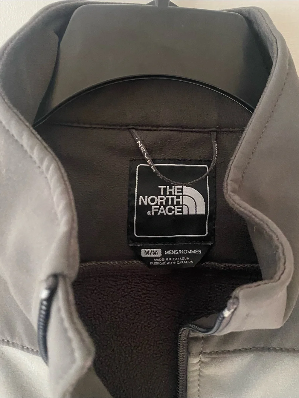 The North Face Men's Two-Tone Charcoal Softshell Jacket